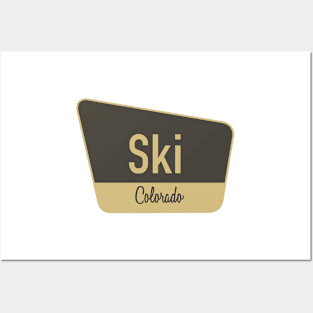 Ski Colorado Posters and Art